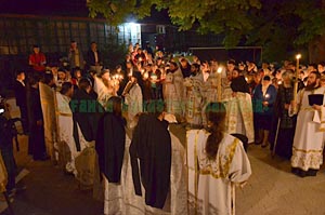 Sfintele Paști la Mănăstirea Saharna (2013)